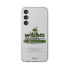 All Witches Get Stitches Phone Cases