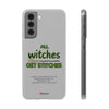 All Witches Get Stitches Phone Cases