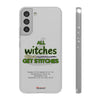 All Witches Get Stitches Phone Cases