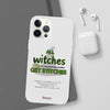 All Witches Get Stitches Phone Cases