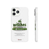 All Witches Get Stitches Phone Cases