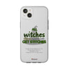 All Witches Get Stitches Phone Cases