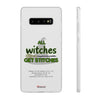 All Witches Get Stitches Phone Cases