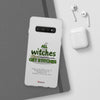 All Witches Get Stitches Phone Cases