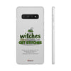 All Witches Get Stitches Phone Cases